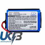 SPORTDOG SD 2525 Transmitter Compatible Replacement Battery