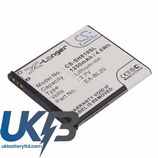 SHARP SH80iUC Compatible Replacement Battery