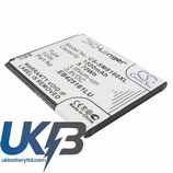 SAMSUNG Galaxy Exhibit Compatible Replacement Battery