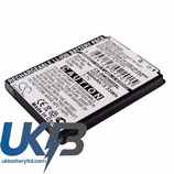 Samsung AB553850DC AB553850DE GT-B5702C GT-B5712C SGH-D880 Compatible Replacement Battery