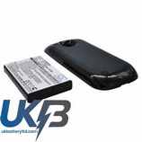 SAMSUNG Galaxy S i400 Extended With Black Back Cover Compatible Replacement Battery