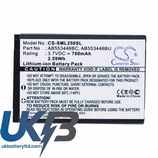 SAMSUNG GT C3300 Compatible Replacement Battery