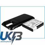 SAMSUNG Galaxy S IIX Extended With Back Cover Compatible Replacement Battery