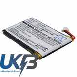 Sony 175625411 LIS1228 UP523048 Clie PEG-T400 PEG-T410 PEG-T415 Compatible Replacement Battery