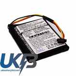 TomTom 6027A0089521 FMB0932008731 P2 1EK0.052.02 4EK0.001.02 GO 600 Compatible Replacement Battery