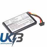 TomTom AHL03711001 VF1 4CF5.002.00 Go 540 Live Compatible Replacement Battery