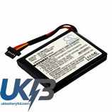 TOMTOM 4EL0.001.01 Compatible Replacement Battery