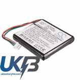 TOMTOM 4EX0.001.11 Compatible Replacement Battery