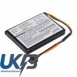 TomTom 6027A0090721 1EF0.017.03 1ET0.052.09 4EF0.017.00 Compatible Replacement Battery