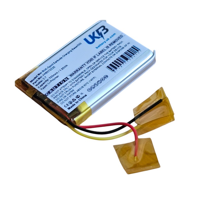 Replacement Battery for Bose AHB572535 Sport Earbuds Charging Base