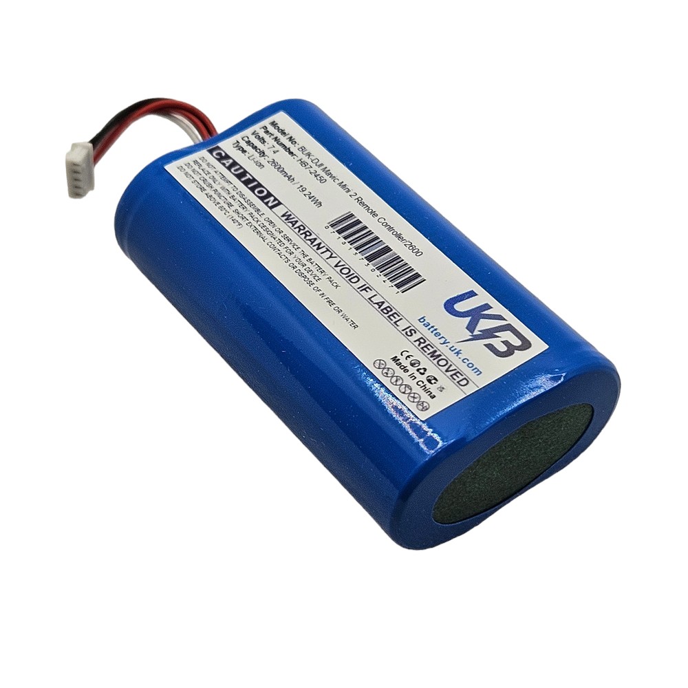 Replacement Battery for DJI HB7-2450 HB7 Mavic Mini 2 Remote Controller
