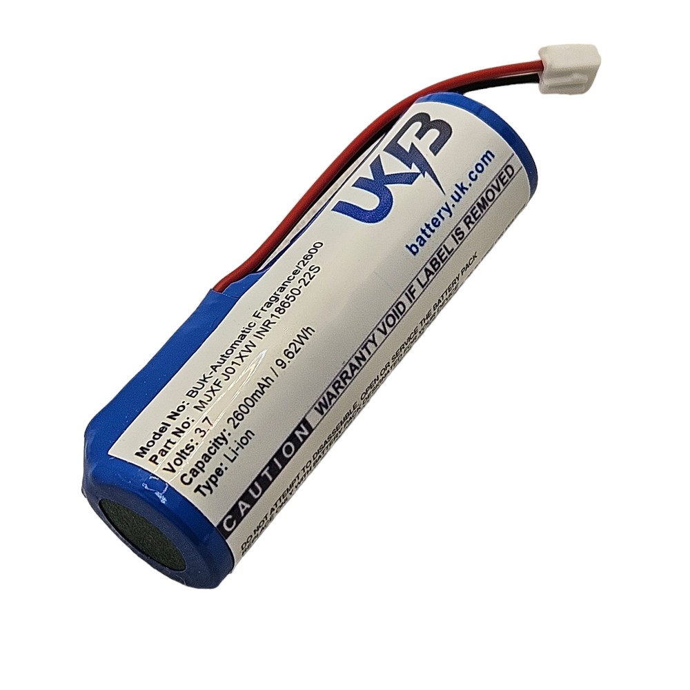 Replacement Battery for MIJA INR18650-22S Automatic Fragrance MJXFJ01XW