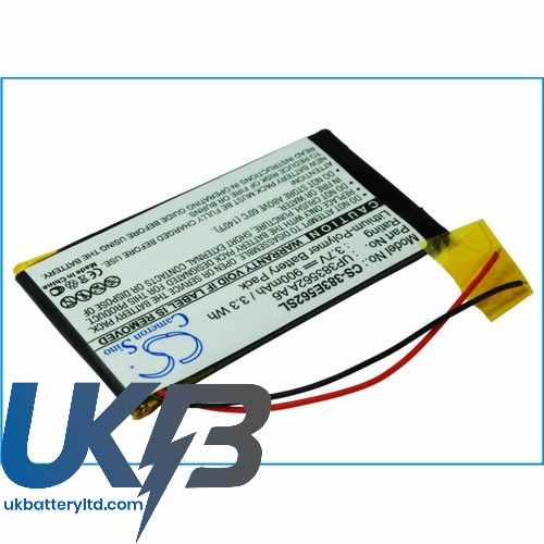 Palm UP383562A A6 Tungsten E Compatible Replacement Battery