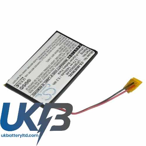 Palm UP383562A A6 Tungsten E Compatible Replacement Battery