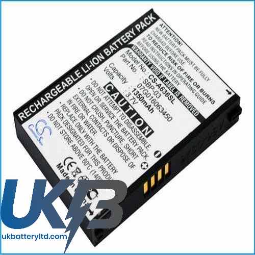 Asus Mypal A636 Compatible Replacement Battery
