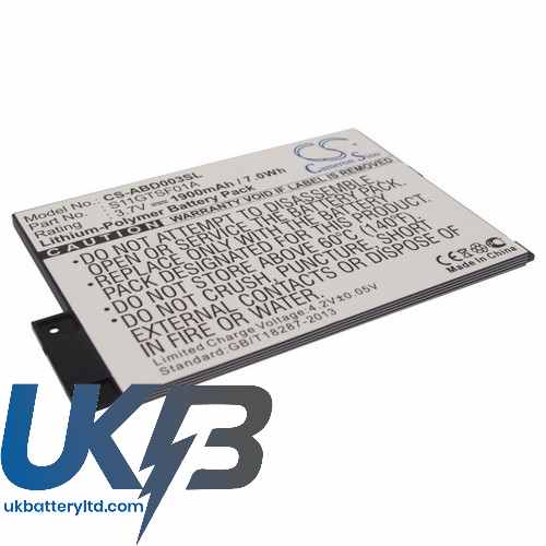 AMAZON Kindle 3G Compatible Replacement Battery