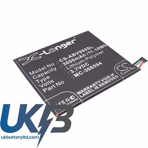 Compatible Replacement Battery Which Fits Kindle Fire 7 5Tth Gen SV98LN