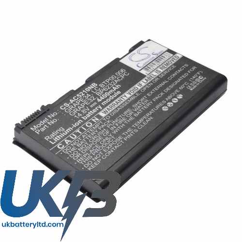 ACER Travel Mate 7520G 730G50 Compatible Replacement Battery