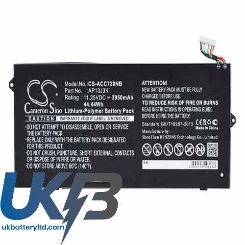 Acer Chromebook Spin 512 R851TN-C91 Compatible Replacement Battery