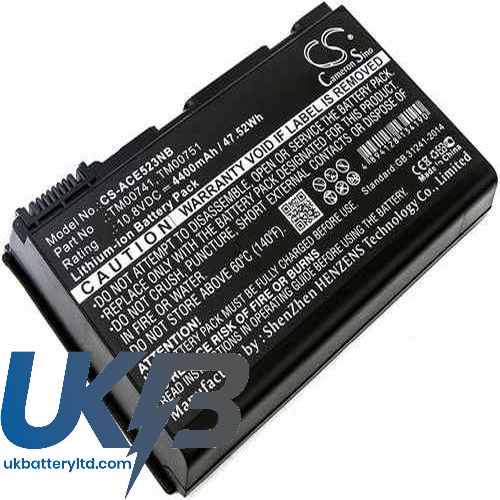 Acer Extensa 7620Z Compatible Replacement Battery