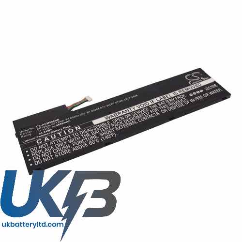Acer 2217-2548 3ICP7/67/90 AP12A3i Aspire M3 M5 M5-481PT Compatible Replacement Battery