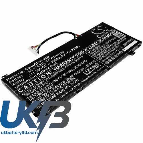 Acer AC17A8M Compatible Replacement Battery