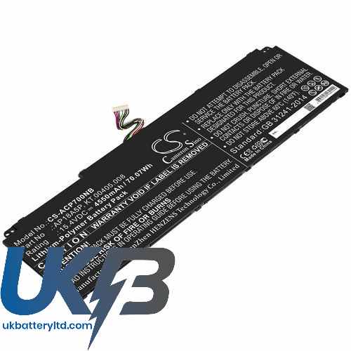 Acer ConceptD 9 Pro CN917-71P-93WW Compatible Replacement Battery