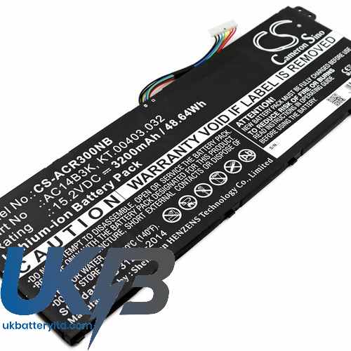 ACER Aspire ES1 572 56BP Compatible Replacement Battery