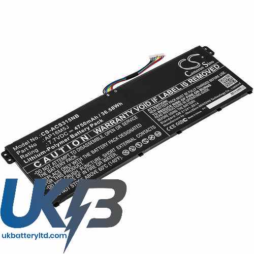 Acer Extensa 15 EX215-51-503P Compatible Replacement Battery