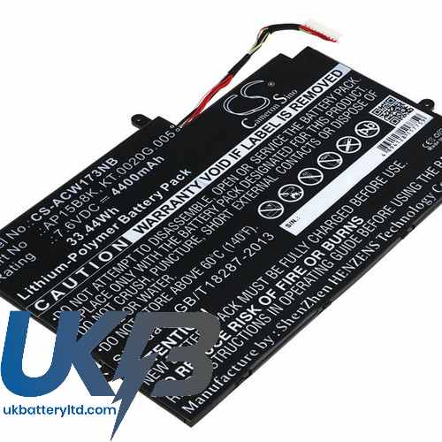 ACER Aspire Switch 11SW5 173 Compatible Replacement Battery