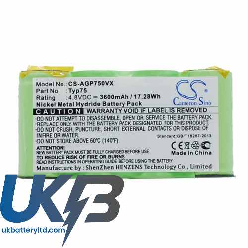 AEG Liliput Vacuum Cleaner Compatible Replacement Battery