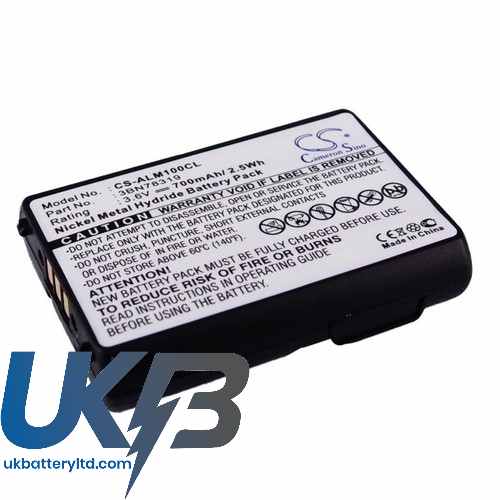 ALCATEL Mobile 100 Reflexes Useonly With PowerSupply3BN78319 Compatible Replacement Battery