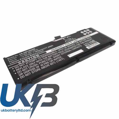 Apple 020-7134-01 661-5844 A1382 Macbook Pro 15" Inch I7 15.4" 2.0Ghz Core Compatible Replacement Battery