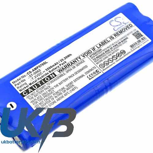 AMX Panjam Phast VPT CP Compatible Replacement Battery