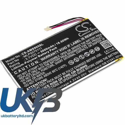 Autel MK808 Compatible Replacement Battery