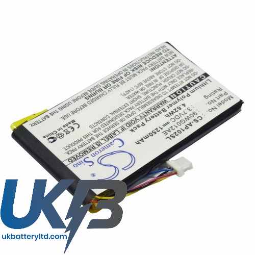 ASUS S102 Multimedia Navigator Compatible Replacement Battery