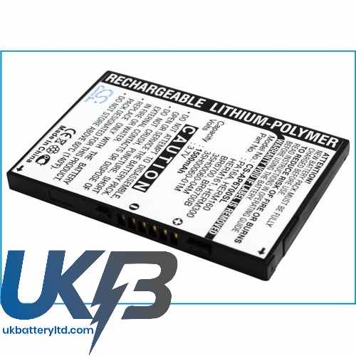 Replacement Battery For Qtek 35H00060-00M 35H00060-01M 35H00060-04M 9600 Replacement Battery For Qtek 35H00060-00M 35H00060-01M 35H00060-04M 9600
