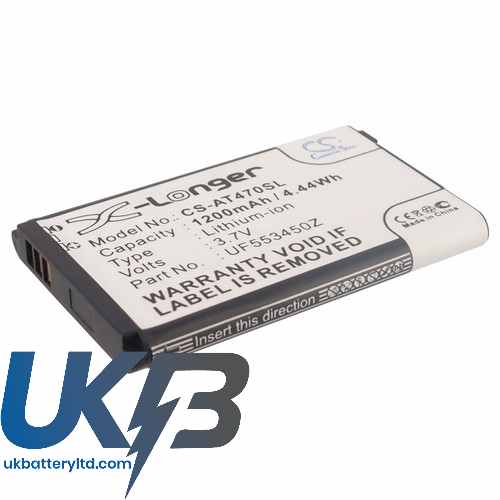 AIRIS uf553450Z Compatible Replacement Battery