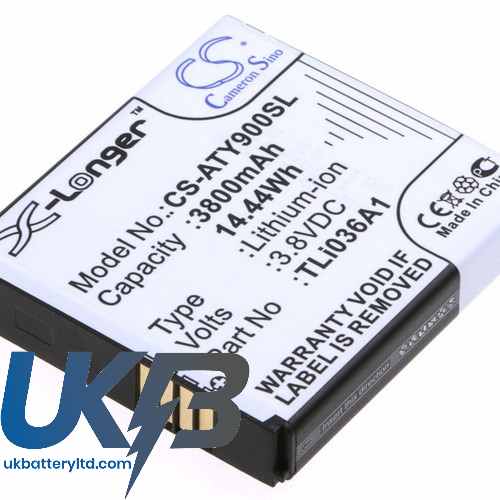 ALCATEL One Touch Link Y900 Compatible Replacement Battery