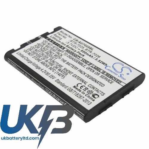 UTSTARCOM BTR 7025 Compatible Replacement Battery