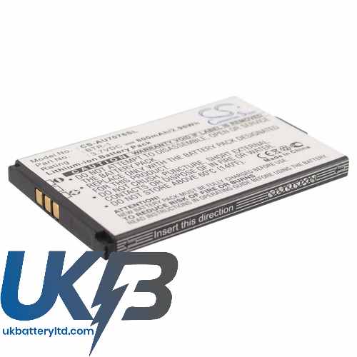 UTSTARCOM BTR1 Compatible Replacement Battery