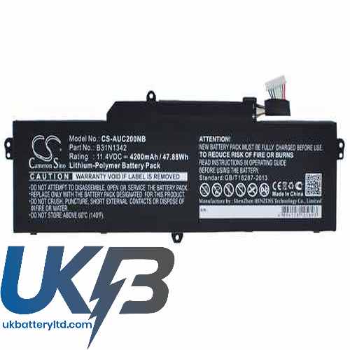 Asus B31N1342 (3ICP7/60/82) Compatible Replacement Battery