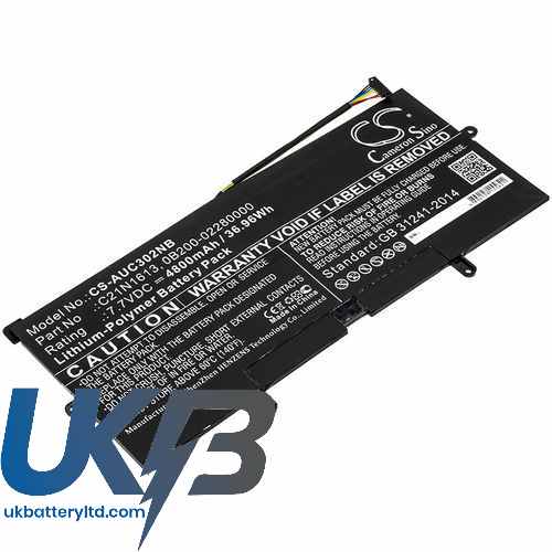 Asus Chromebook Flip C302CA-DHM3-G Compatible Replacement Battery