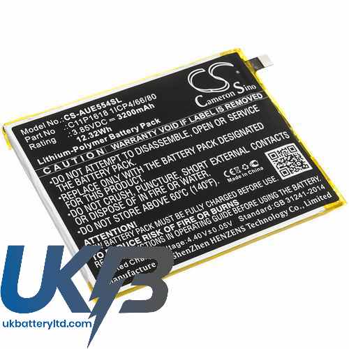 Asus C11P1618 1ICP4/66/80 Compatible Replacement Battery