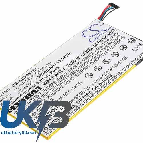 Asus 0B200-00980000M C11P1328 C11Pq2H K010 TF0310CG 16GB TF103CG Compatible Replacement Battery