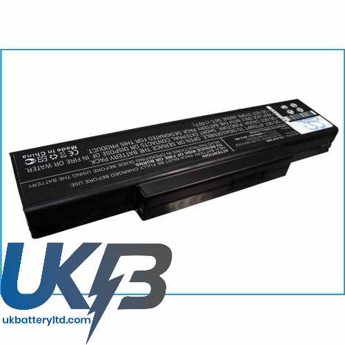 Gigabyte W451U W551A W551U Compatible Replacement Battery