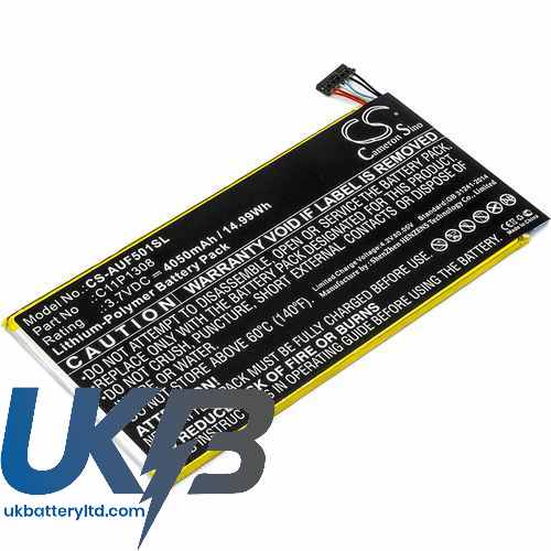 Asus Transformer Pad TF501T Compatible Replacement Battery