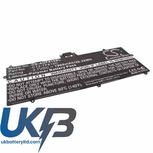 ASUS C12 TF810C Compatible Replacement Battery