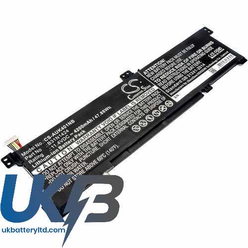 Asus K401LB5200 Compatible Replacement Battery