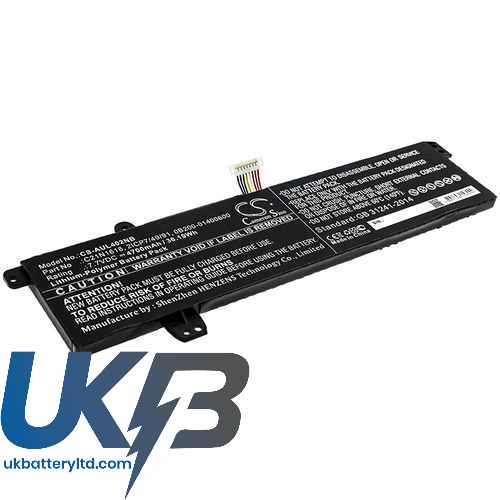 Asus R417BA-FA107T Compatible Replacement Battery